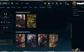 SMURF CRIADA EM 2013 (4 SKINS VITORIOSAS)