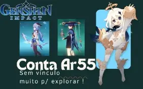 Ganyu + amos, ayaka, zhongli, itto +... AR55