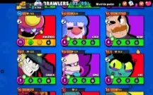Conta de brawl Stars com 37.000 troféus e 93 brawlers