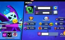 Conta de brawl Stars com 37.000 troféus e 93 brawlers