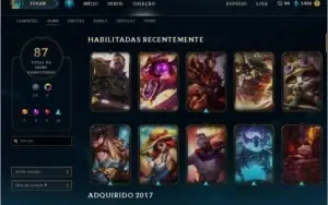 CONTA DE LEAGUE OF LEGENDS PLATINA 2