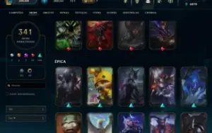 Vendo conta de LOL