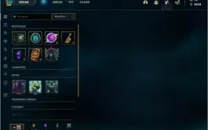 Conta de lol prata 1 ex platina