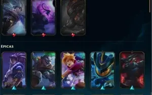 CONTA OURO 4 COM 105 SKINS