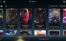 Conta De Wild Rift + 146 Skin Total, 23 Lendária, Rank Ouro.