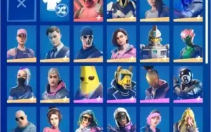 Conta de Fortnite com skins TRYHARD (só funciona pc)