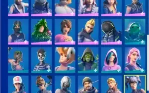 Conta de Fortnite com skins TRYHARD (só funciona pc)