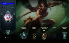 Conta lol platina 1, lv 43