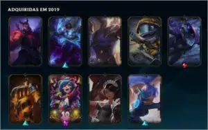 Conta lol platina 1, lv 43