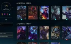 Conta lol platina 1, lv 43