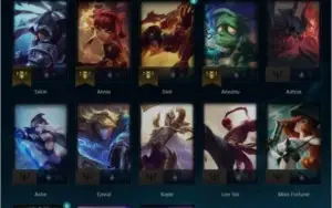 Conta lol platina 1, lv 43
