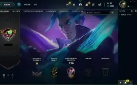 Conta Com Várias Skins (Yasuo Chefão, Qiyana True Damage+)
