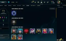 Conta Com Várias Skins (Yasuo Chefão, Qiyana True Damage+)