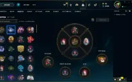 Conta Com Várias Skins (Yasuo Chefão, Qiyana True Damage+)