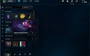 Conta unranked com 48 Champs e 12 Skins