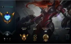 Conta Lol Ouro IV barata para vender logo