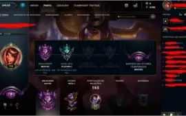 Conta League of Legends