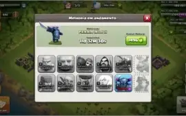 Conta de Clash of Clans CV 8 FULL
