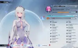 Conta Tower of Fantasy, 13 SSR + 3 SSR Full Constelação