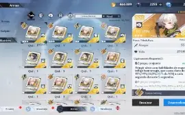 Conta Tower of Fantasy, 13 SSR + 3 SSR Full Constelação