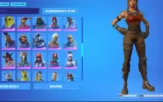 Conta Fortnite Renegade Raider +160 skins