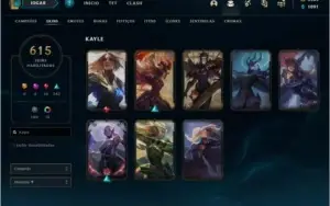Conta LoL (desde 2010 - 615 skins - *Juiza Kayle - Lux TUDO)