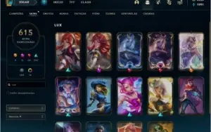 Conta LoL (desde 2010 - 615 skins - *Juiza Kayle - Lux TUDO)