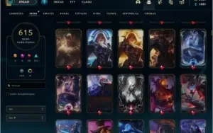Conta LoL (desde 2010 - 615 skins - *Juiza Kayle - Lux TUDO)