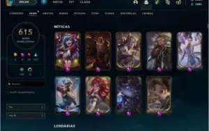 Conta LoL (desde 2010 - 615 skins - *Juiza Kayle - Lux TUDO)