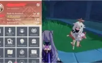 Genshin Impact AR 30 Itto + Keqing + Diluc