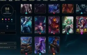 CONTA LINDAS SKINS E ULTIMATE UDYR