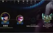 vendo conta plat 5 League of legends/LoL