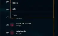 vendo conta plat 5 League of legends/LoL
