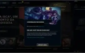 Conta de League of Legends