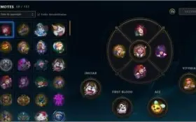 Conta LOL - PLATINA 1 - 599 SKINS