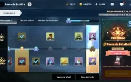 Conta Black Clover M - Mid/End Game - Seazonais + Cards, etc