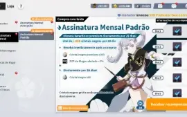 Conta Black Clover M - Mid/End Game - Seazonais + Cards, etc