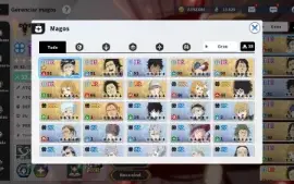 Conta Black Clover M - Mid/End Game - Seazonais + Cards, etc