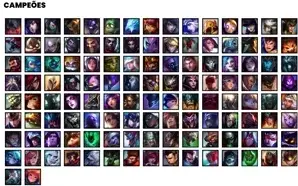 Conta ouro 1 com 122 Champs e 168 Skins + 1 Prestigio