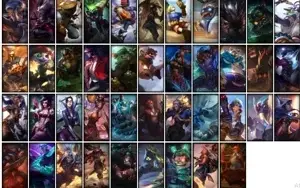 Conta ouro 1 com 122 Champs e 168 Skins + 1 Prestigio
