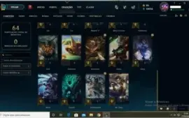 CONTA UNRANKED 10735 ESSENCIAS AZUL!