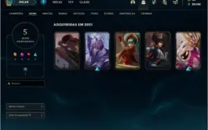 Conta League of Legends High Elo