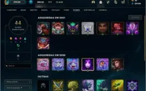 Conta League of Legends High Elo