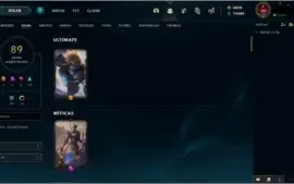 CONTA DE LOL 2014 3.4K de RP e 11K de Essencia Azul 89 skins