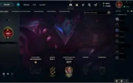 CONTA DE LOL 2014 3.4K de RP e 11K de Essencia Azul 89 skins