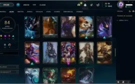 Vendo Conta Ouro 1 com 94 Champs e 84 Skins