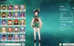 Conta Genshin AR 57