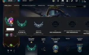 Conta Platina 3 com 70 Champs e 41 Skins