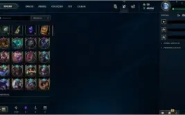 Vendo ACC LOL 424 Skins