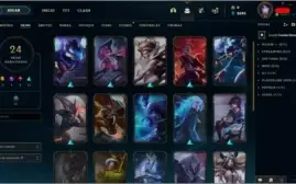 Conta LVL 66 League of Legends Platina 1 com 80 PDL